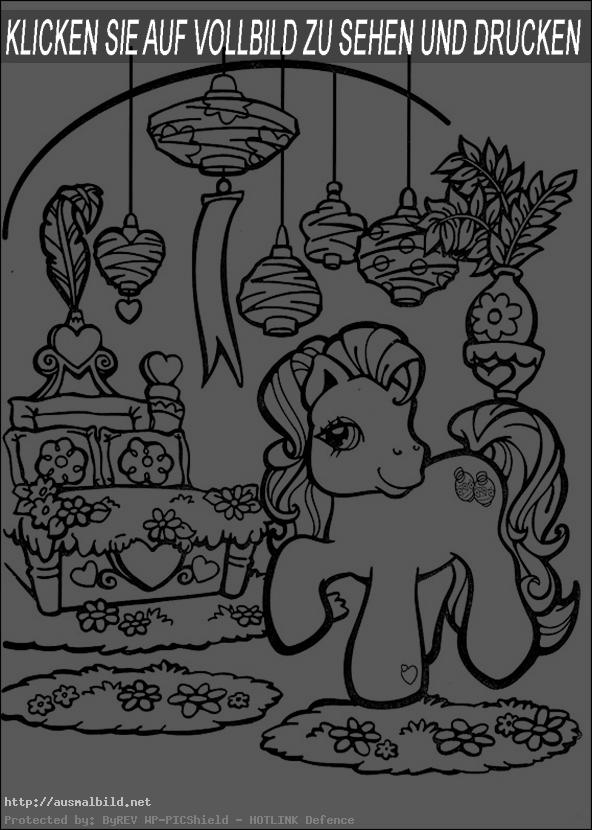 Ausmalbilder Little Pony Weihnachten. Bild 32